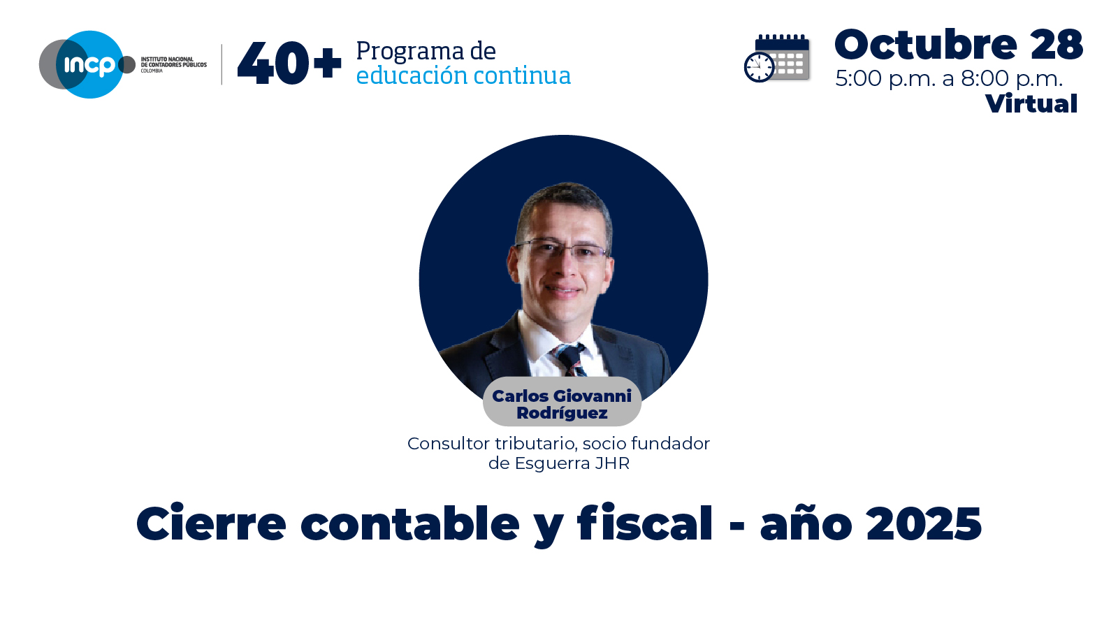 Cierre contable y fiscal - año 2025