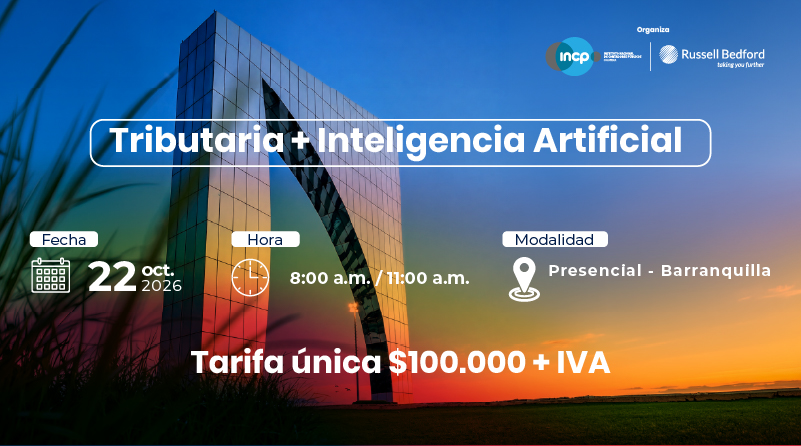 INCP Conecta - Tributaria + Inteligencia Artificial (Barranquilla)