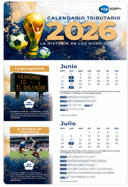 Calendario Tributario