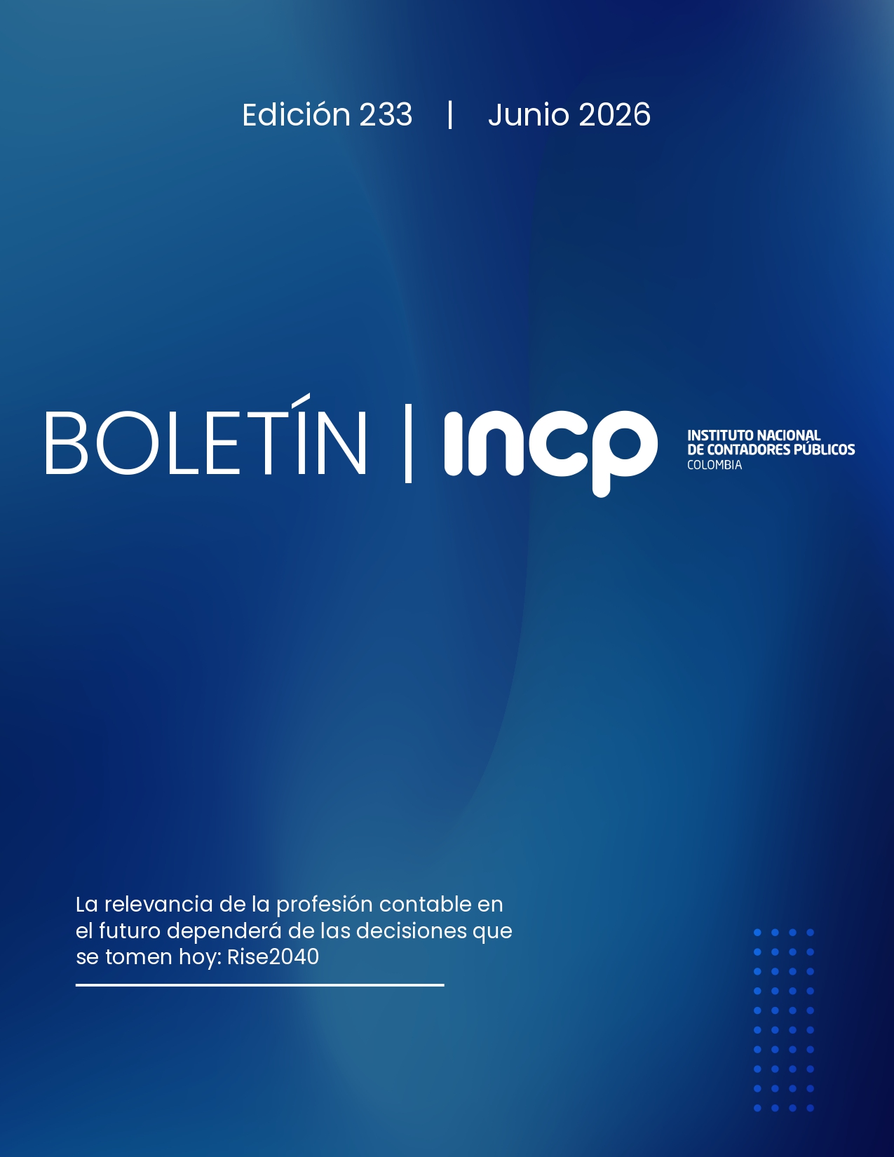Boletín INCP