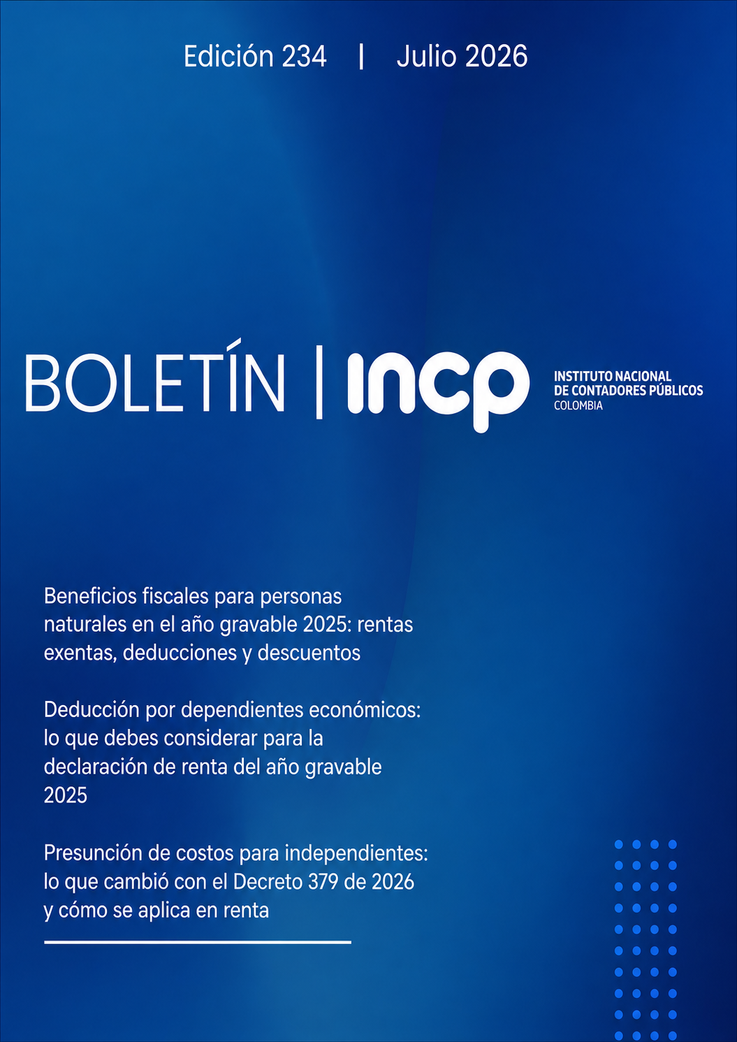 Boletín INCP